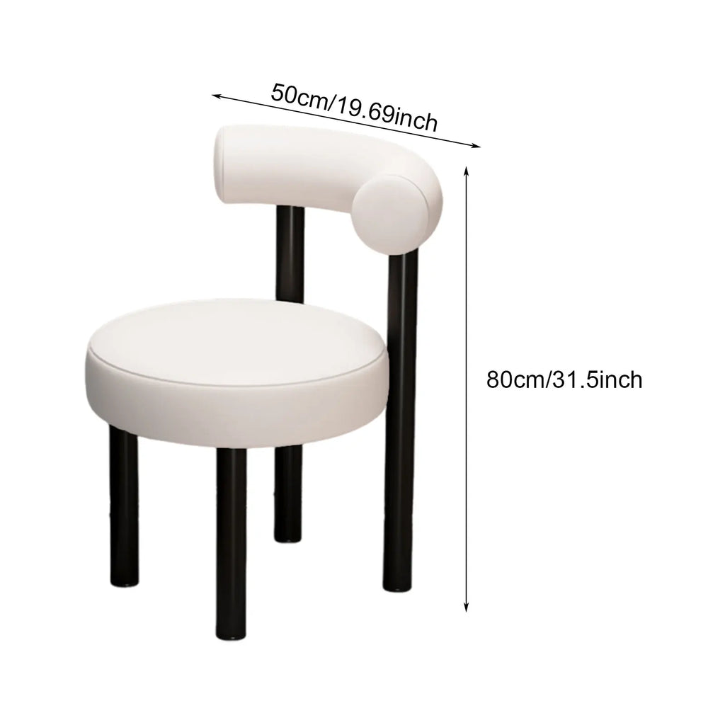 Minimalist Lliving Room Dressing Chair Make Up Nordic Design Office Dining Chair Kitchen Cafe Bedroom Furniture
