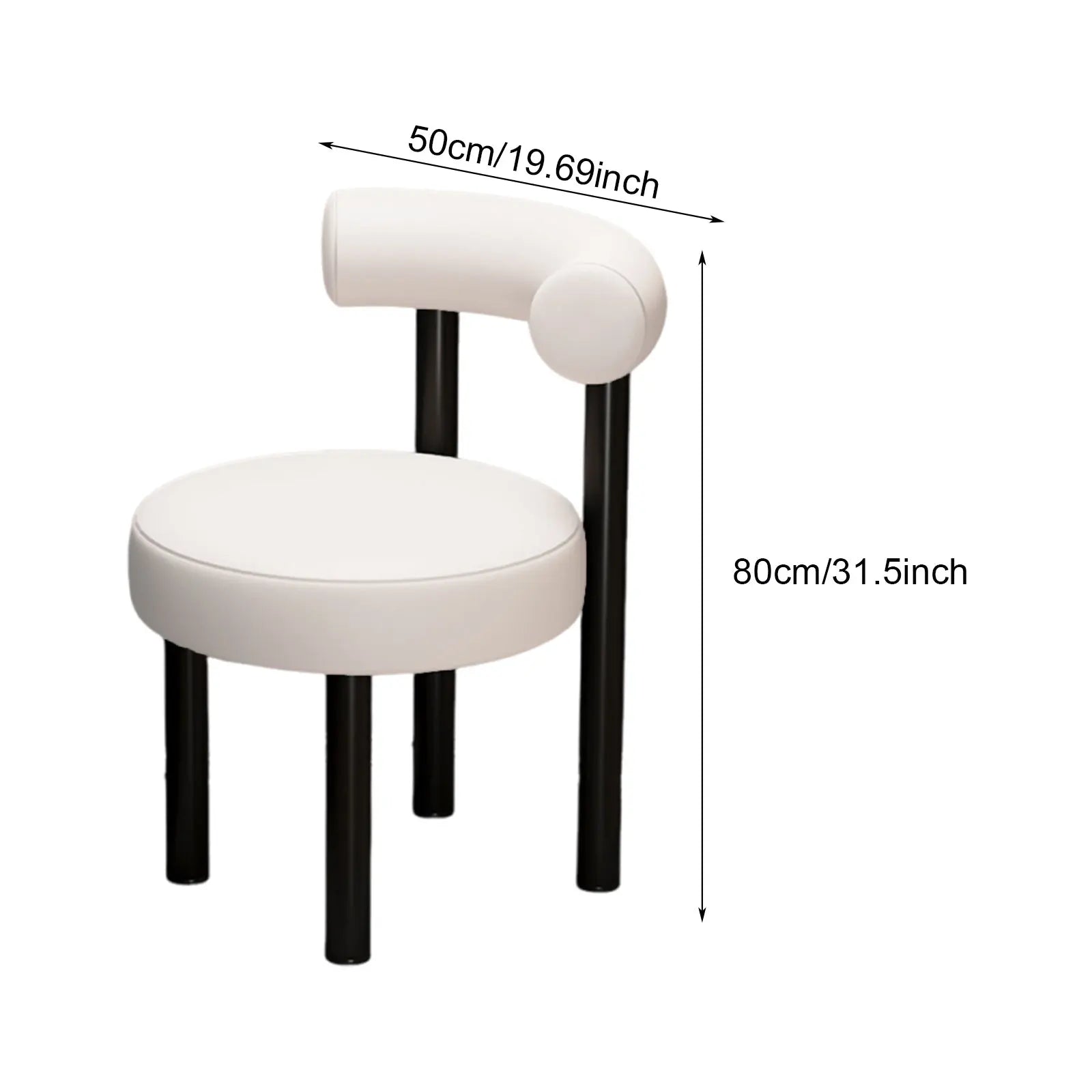 Minimalist Lliving Room Dressing Chair Make Up Nordic Design Office Dining Chair Kitchen Cafe Bedroom Furniture