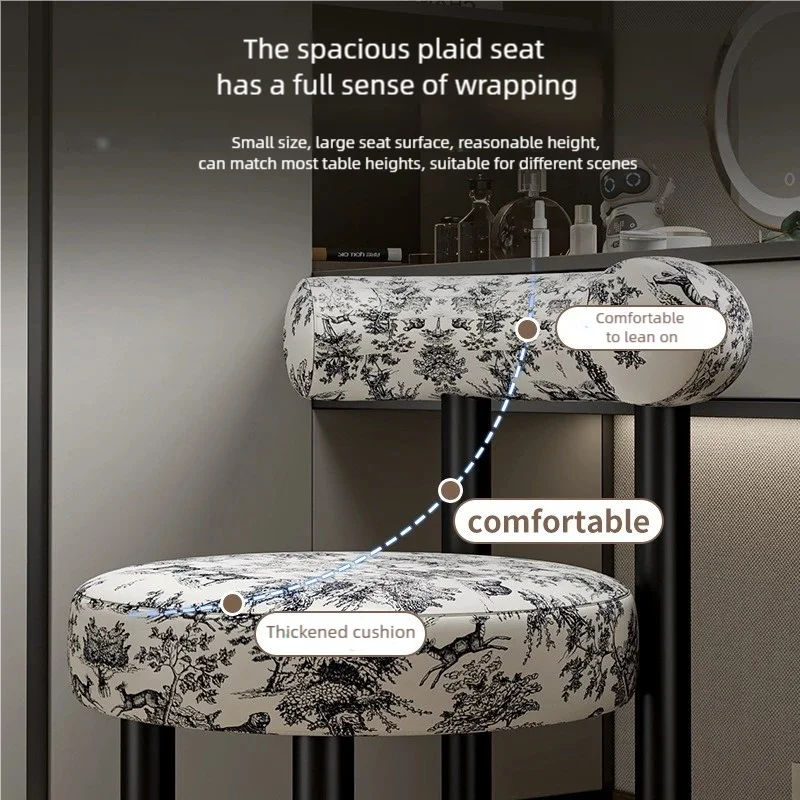 Minimalist Lliving Room Dressing Chair Make Up Nordic Design Office Dining Chair Kitchen Cafe Bedroom Furniture