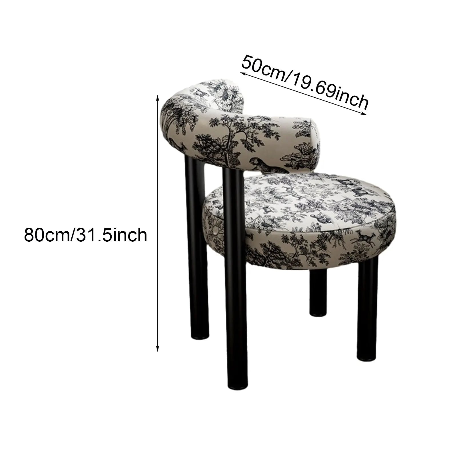 Minimalist Lliving Room Dressing Chair Make Up Nordic Design Office Dining Chair Kitchen Cafe Bedroom Furniture