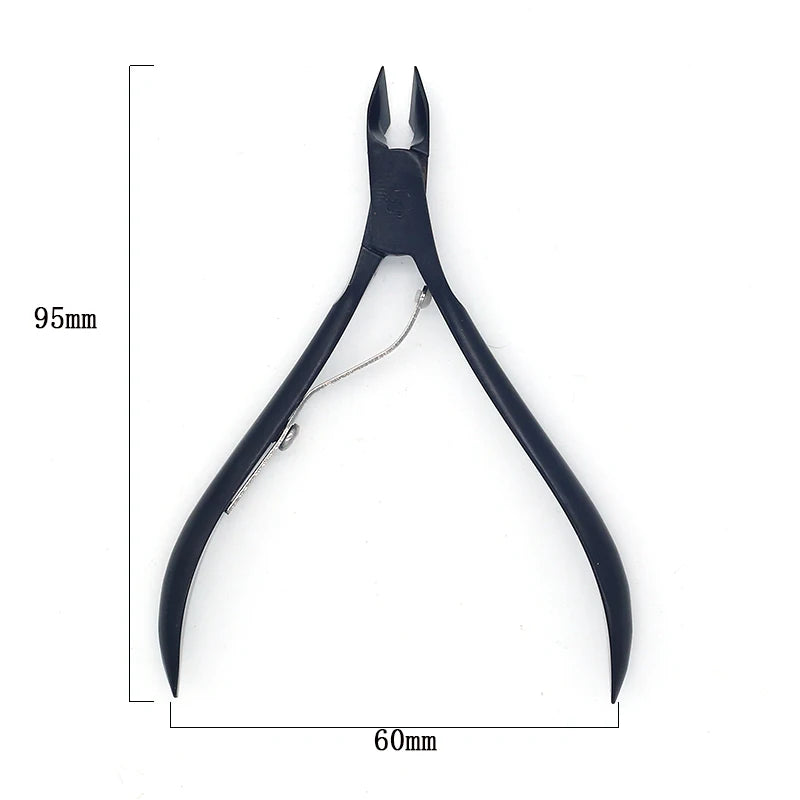 Nail Cuticle Nipper Scissors Stainless Steel Manicure Colorful Clipper Dead Skin Remover Pedicure Eagle Beak Pliers