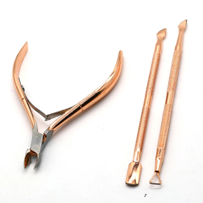 Nail Cuticle Nipper Scissors Stainless Steel Manicure Colorful Clipper Dead Skin Remover Pedicure Eagle Beak Pliers