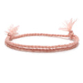 Handmade Woven Lucky Cotton Rope String Bracelet For Men Women Friendship Tassel Thread Bracelets & Bangles