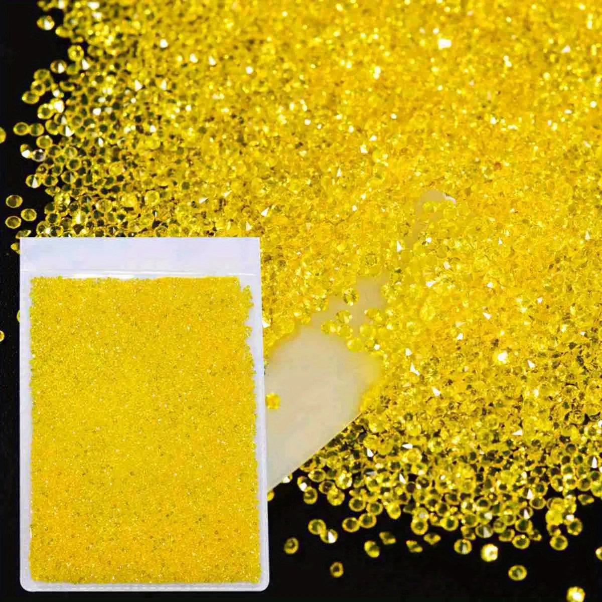 1440Pcs/Bag Glitter Caviar Nails Rhinestones Fairy Micro Crystal Beads 3D AB Crystal Nail Art Accessories DIY Design Manicure