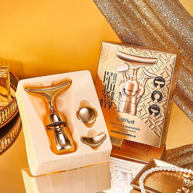 3-in-1 Facial Massager, Lifting and Firming Neck, Slimming Face, and Skin Rejuvenation Home Use Facial Massager, Beauty Tool.