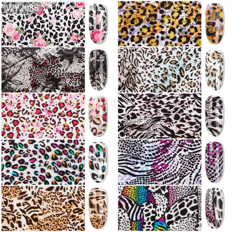 Nail Sticker Marble Pattern Nail Foil Nail Art Transfer Decals Slider Nail Water Decal Design Accessories Manicures Decorations