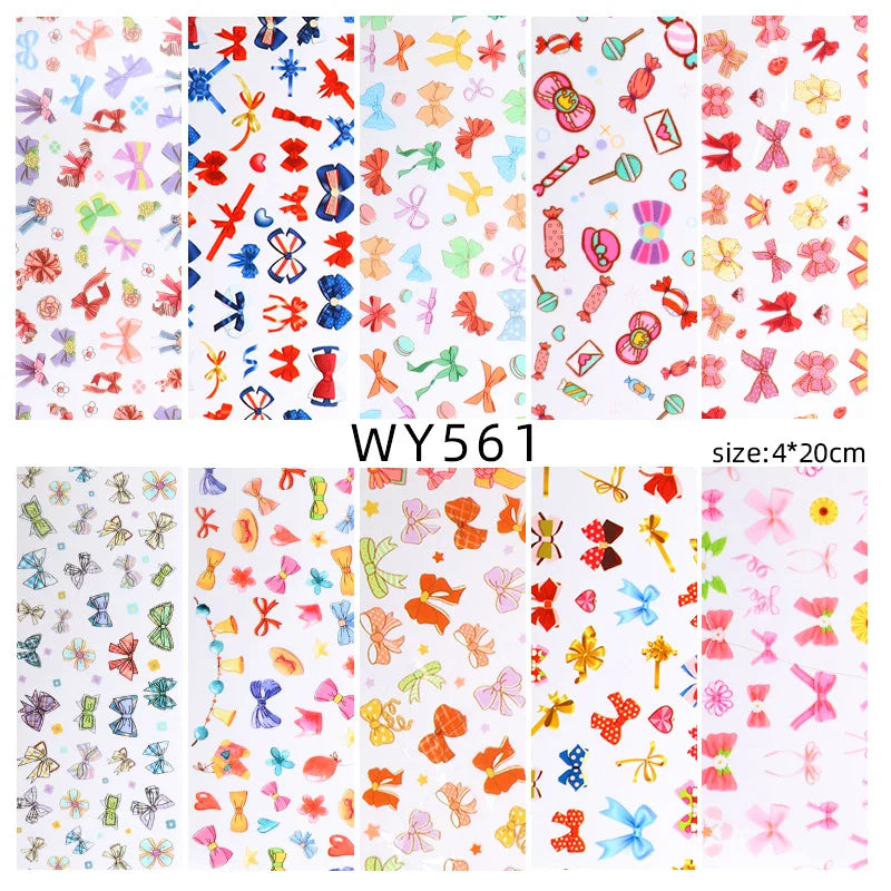 Nail Sticker Marble Pattern Nail Foil Nail Art Transfer Decals Slider Nail Water Decal Design Accessories Manicures Decorations