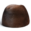 New Sale Luxury Winter Man Top Real Mink Fur Bomber Hat Male Genuine Marten Head Warm Black/Brown Caps Best Gift For Dad Gorras