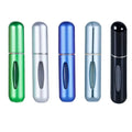 5PCS 5ml Portable Mini Refillable Perfume Bottle Spray Scent Pump Empty Cosmetic Container Atomizer Bottle for Travel