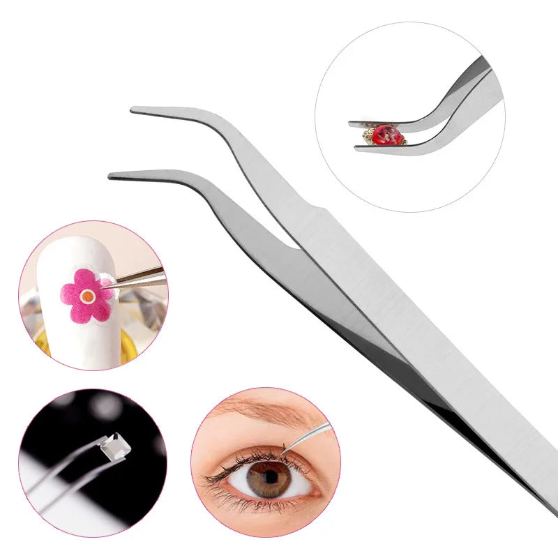 Nail Cuticle Scissors, Stainless Steel Beauty Nail Clippers, Diagonal Tip Cuticle Nipper for Dead Skin and Hangnails.