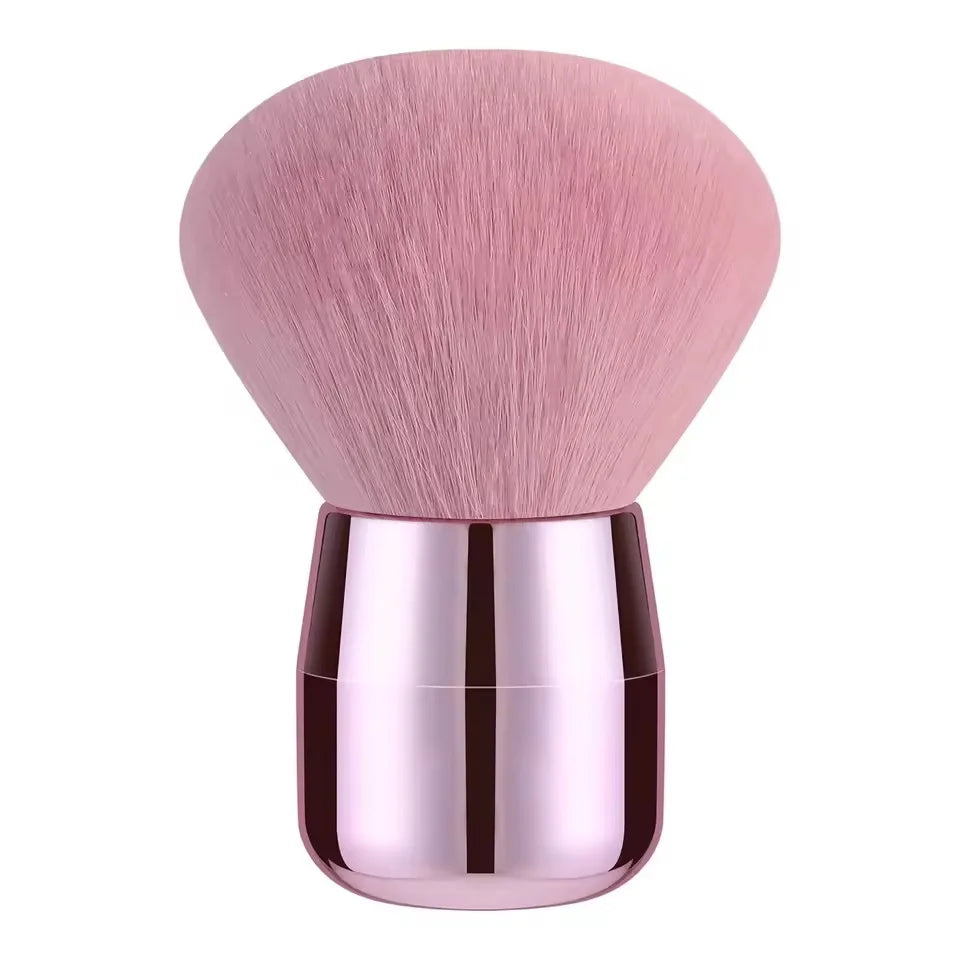 Fluffy Soft Mushroom Head Loose Powder Makeup Brush, Angled Contour Brush, Large Powder Contour Blush Makeup Brush