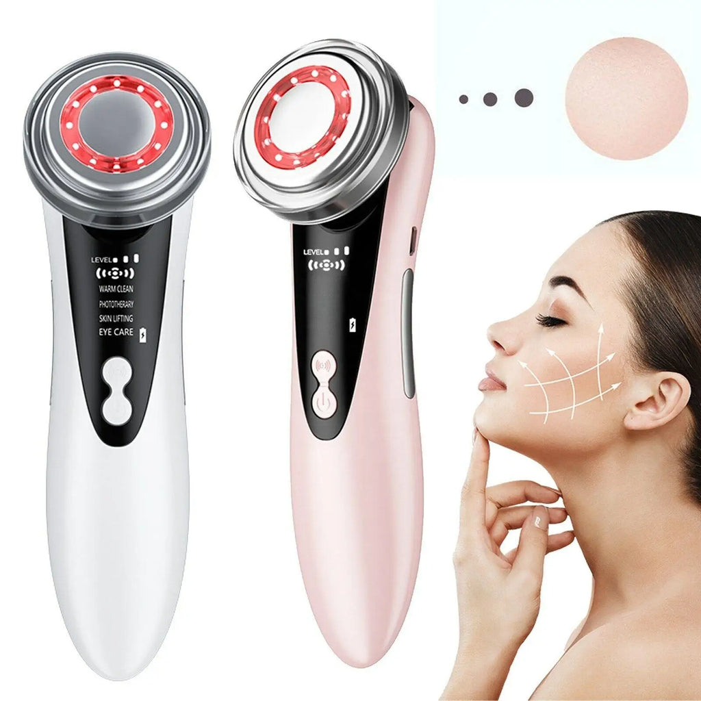 Multifunction Facial Massager 4 in 1 RF EMS Facial Radio Frequency Device Electric Facial Massager Beauty Device Skin Care Tools