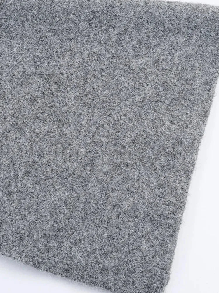 Women Autumn Winter New Knitted Sweater Coat Women Round Neck Pockets Single Button Solid Color Clothing Coat