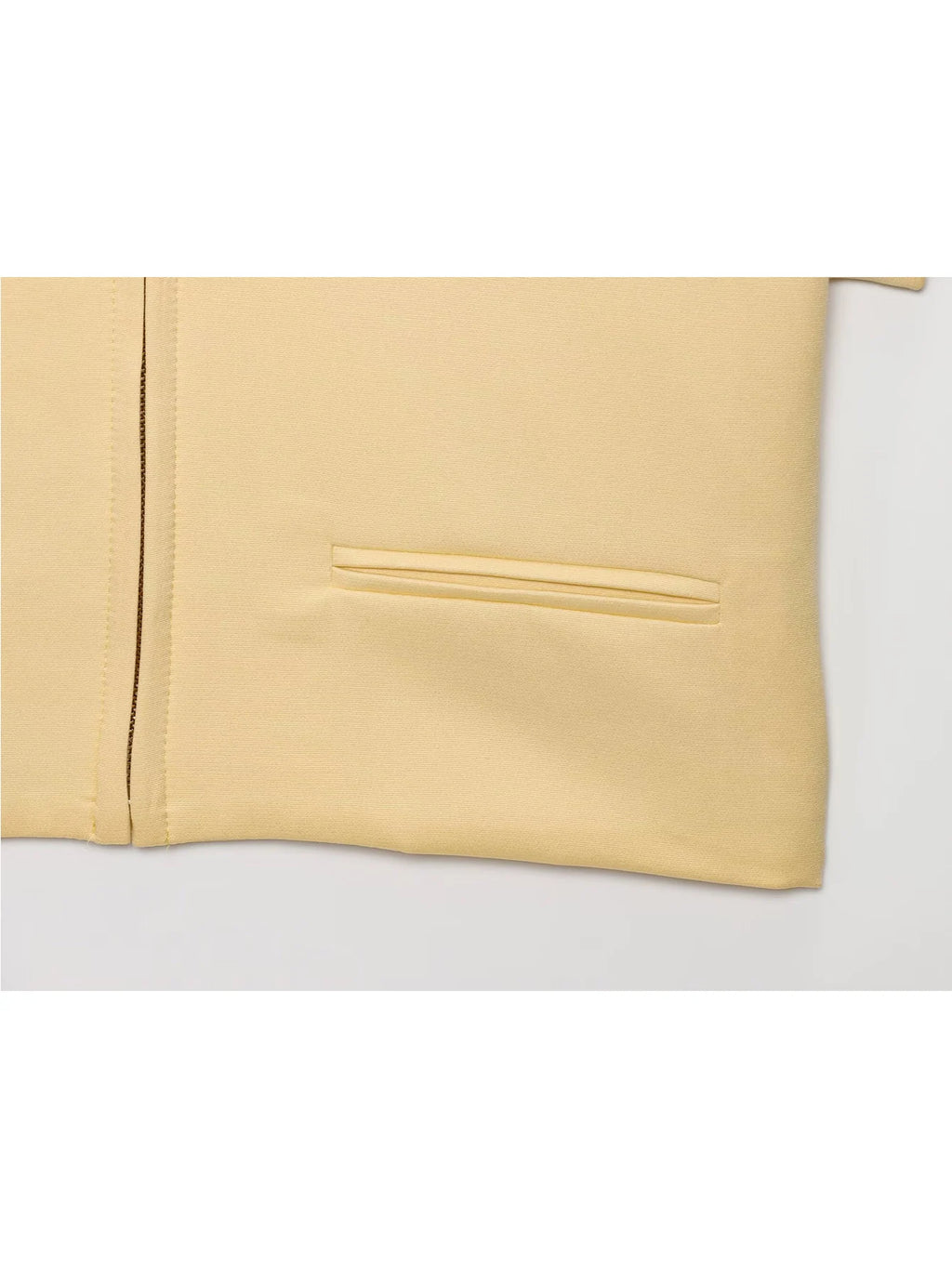 Women's Casual Zipper Jackets Streetwear New In Outerwears Women Bomber Jacket Yellow Fashion Chic Lady High Street Cropped