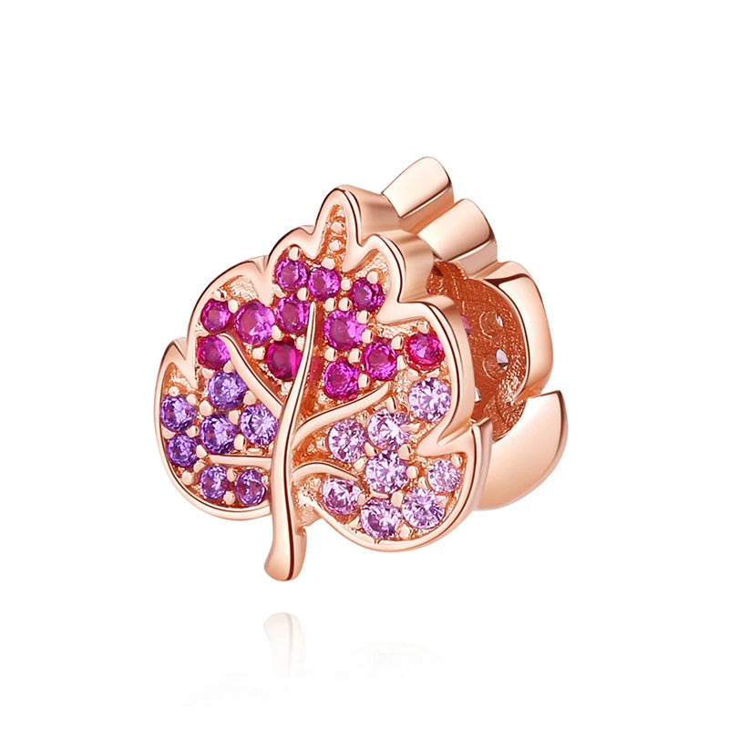 Original 925 Sterling Silver Charms Butterfly Firefly Lucky Clover Beads Fit Brand Bracelets Necklaces Diy Jewelry For Women