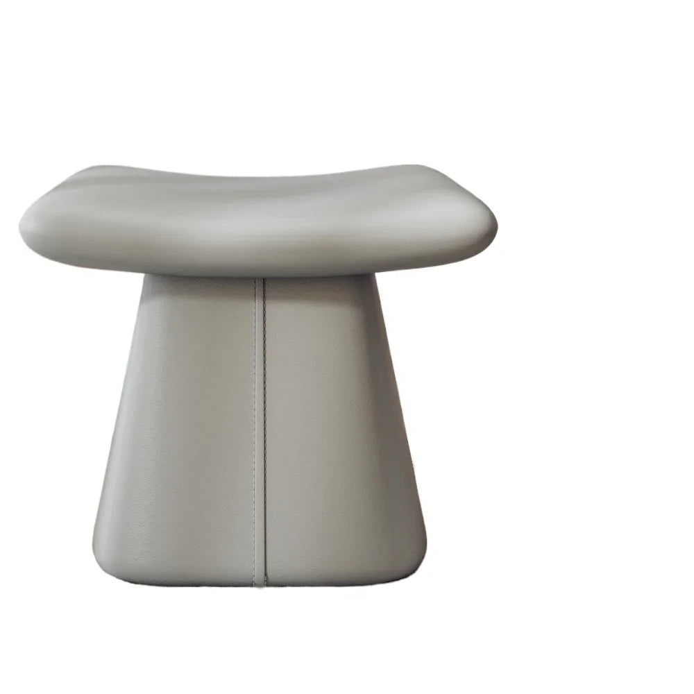 Designer Dressing Stool Makeup Bedroom Chair Nail Art Soft Seat Leather Seating Pier Home Light Luxury Shoeshine Stool