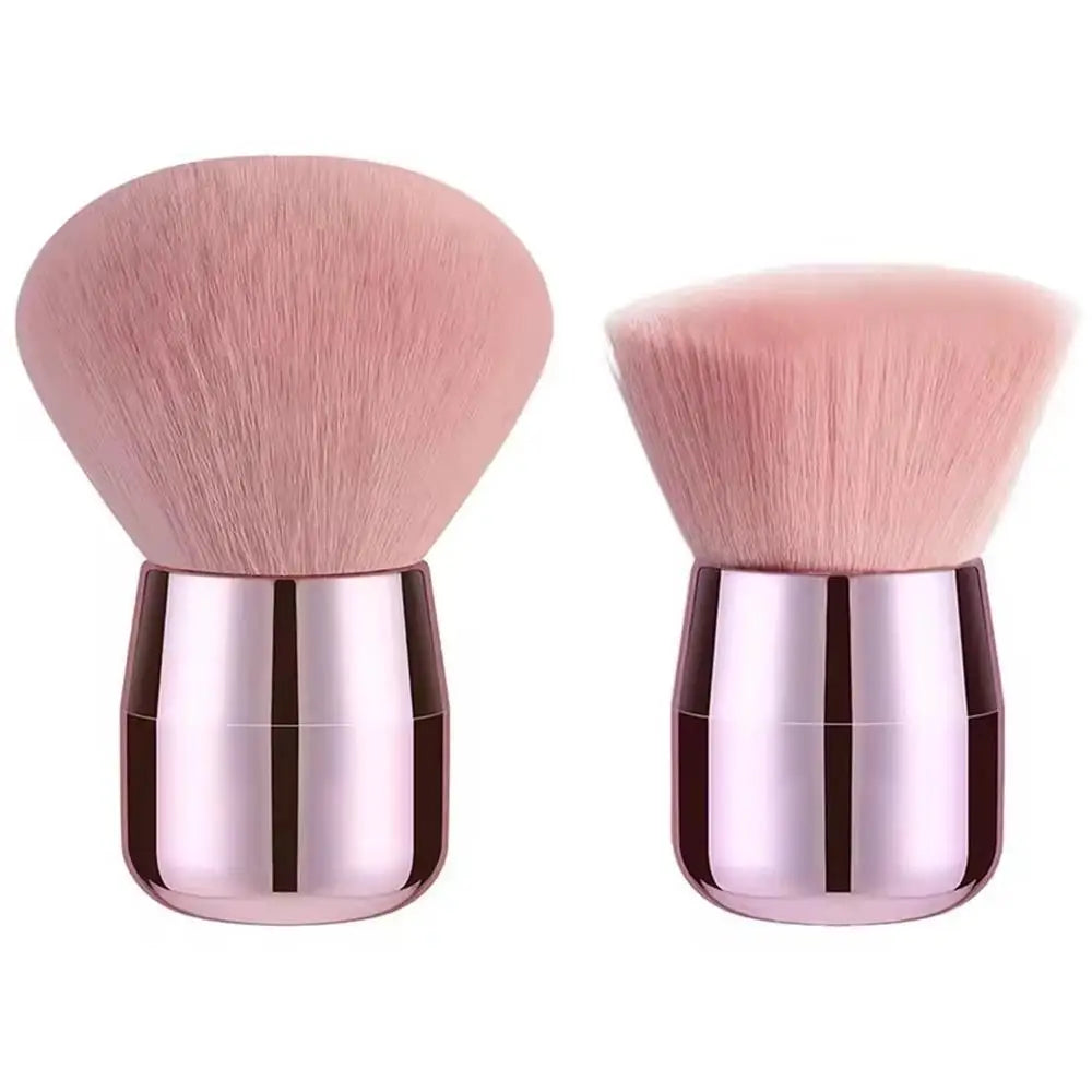 Fluffy Soft Mushroom Head Loose Powder Makeup Brush, Angled Contour Brush, Large Powder Contour Blush Makeup Brush