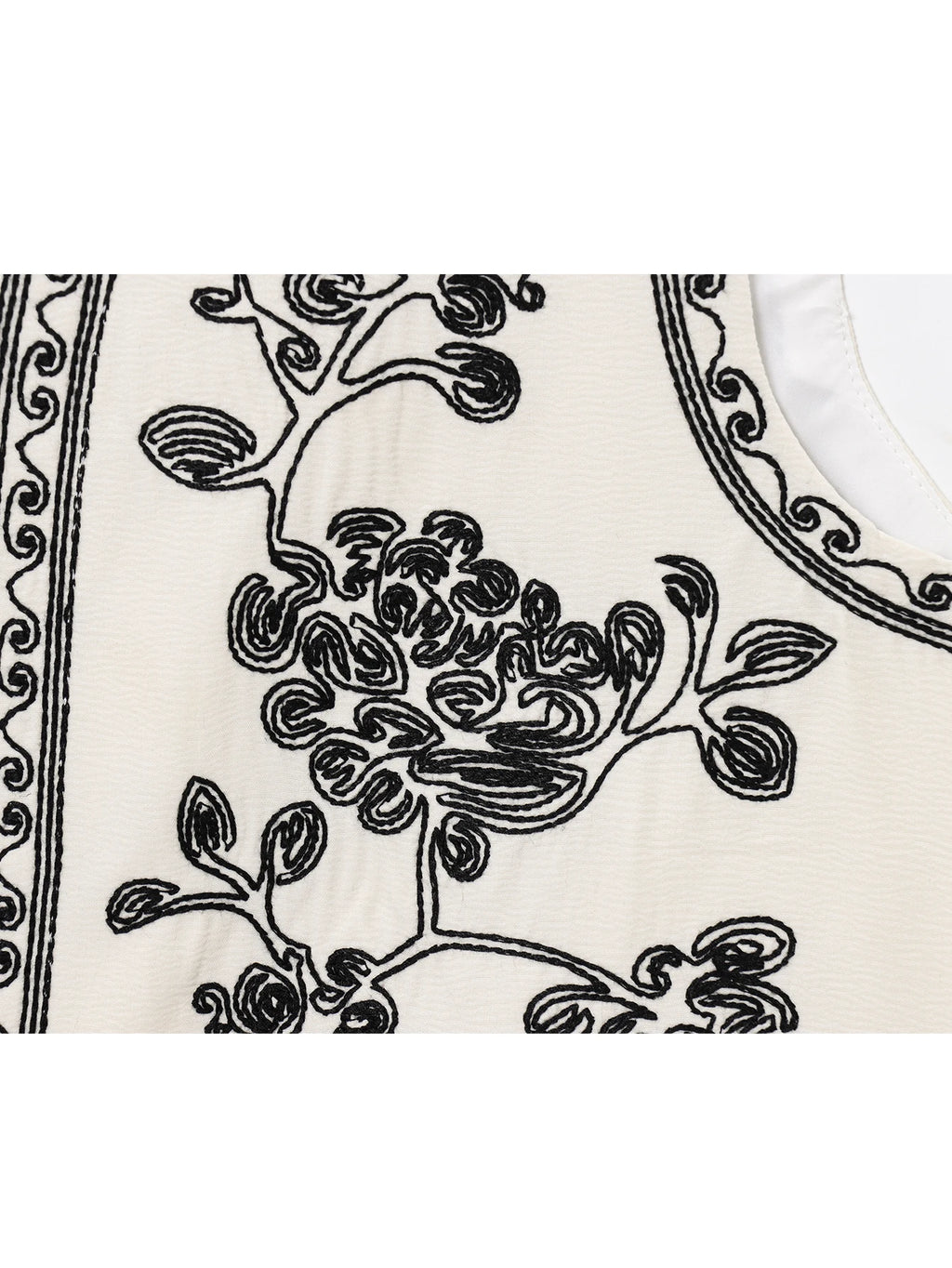 Women's Vests Sleeveless Embroidered Vest Top Streetwear Coats Lady Vests For Woman Boho Cropped Waistcoat Cardigans