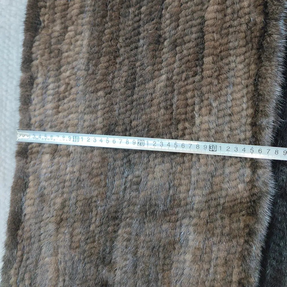 Women's scarf Winter Real Natural Mink Fur Scarf Lady 100% Natural Real Mink Fur Shawl Women Knit Real Mink Fur Pashmina Scarves