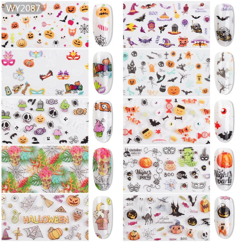 Nail Sticker Marble Pattern Nail Foil Nail Art Transfer Decals Slider Nail Water Decal Design Accessories Manicures Decorations