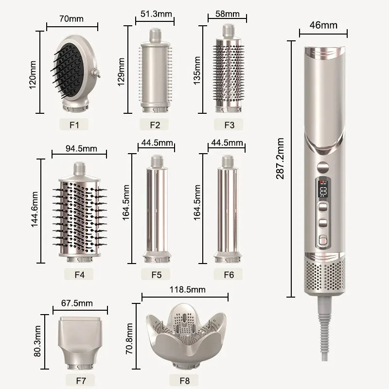 For Shark Hair Dryer HD430 FlexStyle Air Styling & Drying System, Powerful Brush & Multi-Styler with Auto-Wrap Curlers