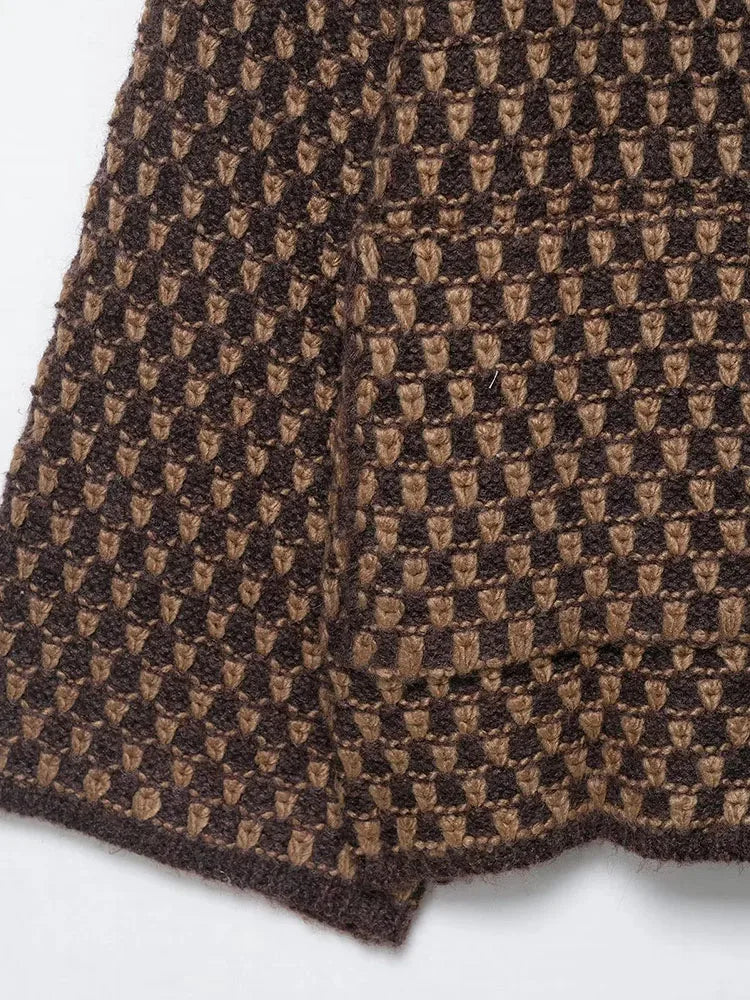 Women 2025 Autumn New Sweater Cardigan Coat Women Fashion Casual Elegant Long Sleeve Knitted Tops Outerwears Pull Femme