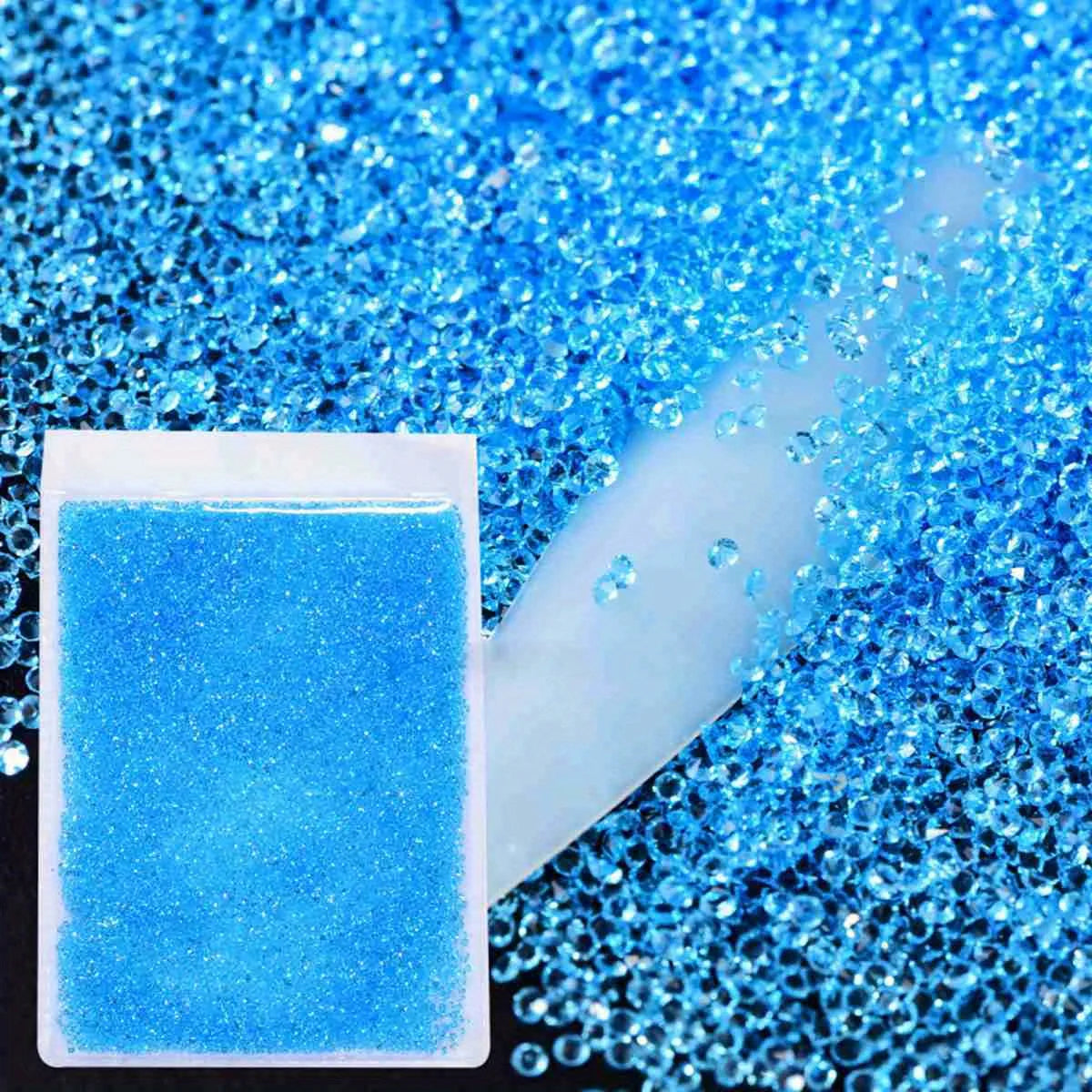 1440Pcs/Bag Glitter Caviar Nails Rhinestones Fairy Micro Crystal Beads 3D AB Crystal Nail Art Accessories DIY Design Manicure