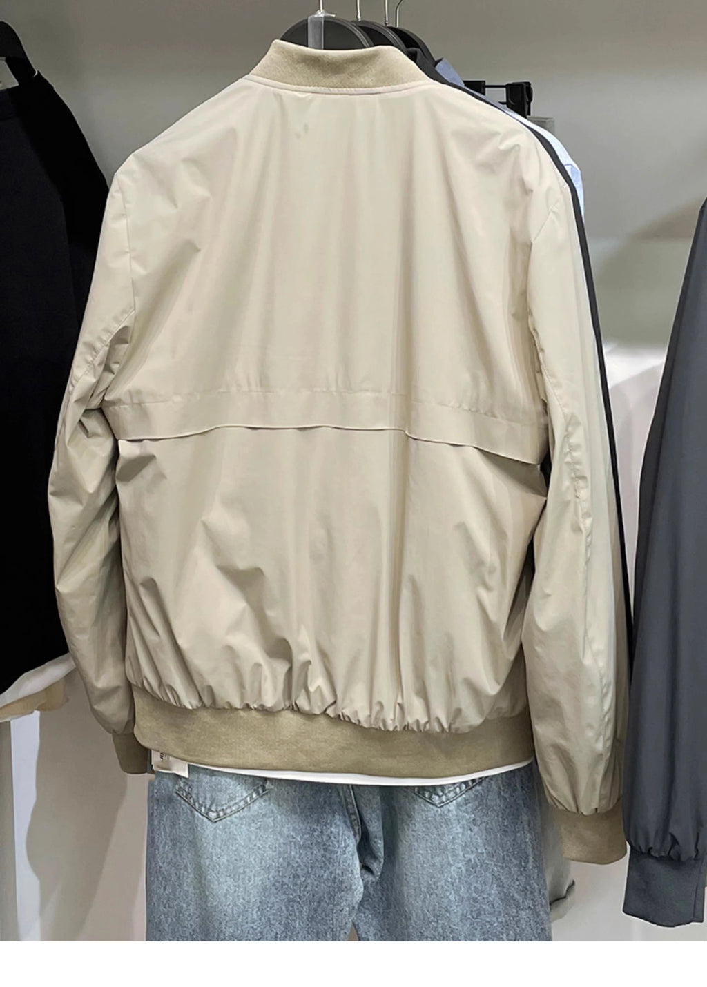 2025 men's new stand-up collar long sleeve casual cotton jacket Pilot warm cargo outdoor jacket for men