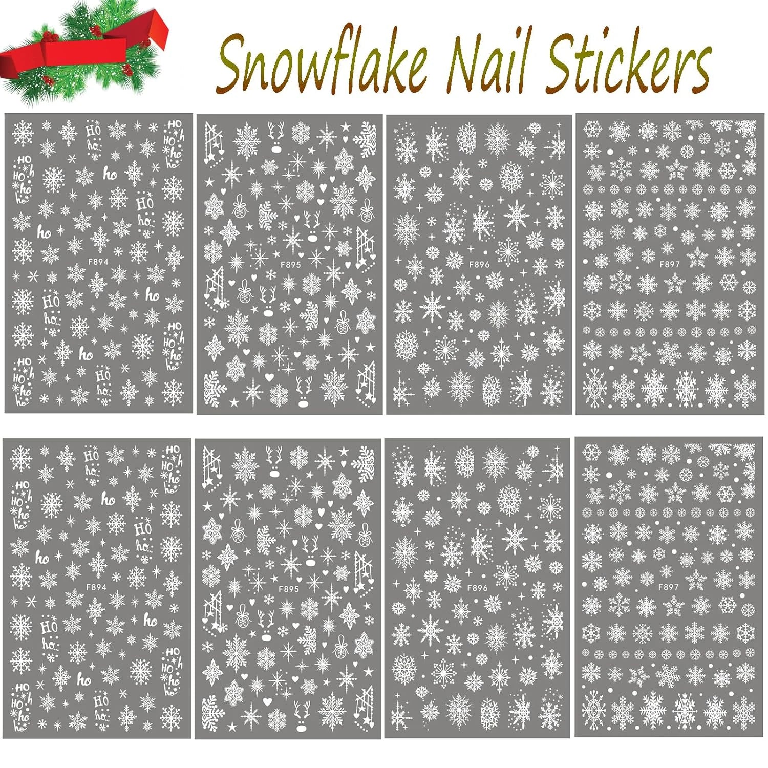 6 Halloween DIY Nail Stickers with 3D Self-Adhesive Nail Art Featuring Bats, Ghosts, and Pumpkins, Perfect for Party Decorations