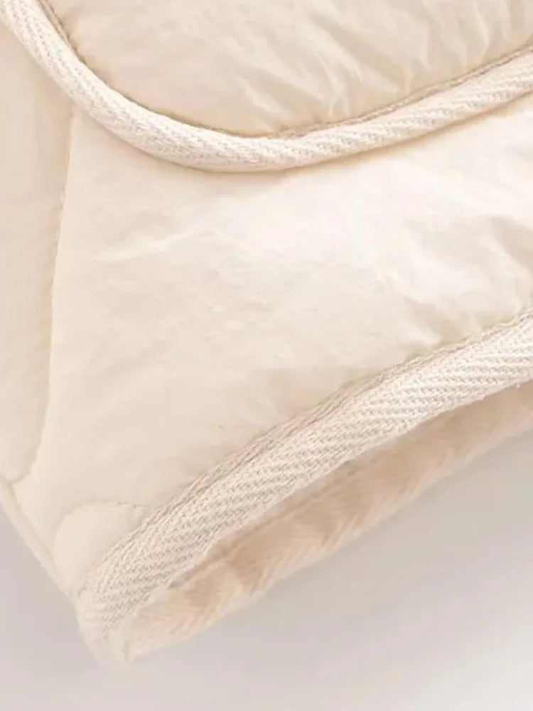 Women 2025 Autumn Solid Single-breasted Jacket Fashion Autumn Winter Long Sleeve Coat Versatile Comfortable Short Coat