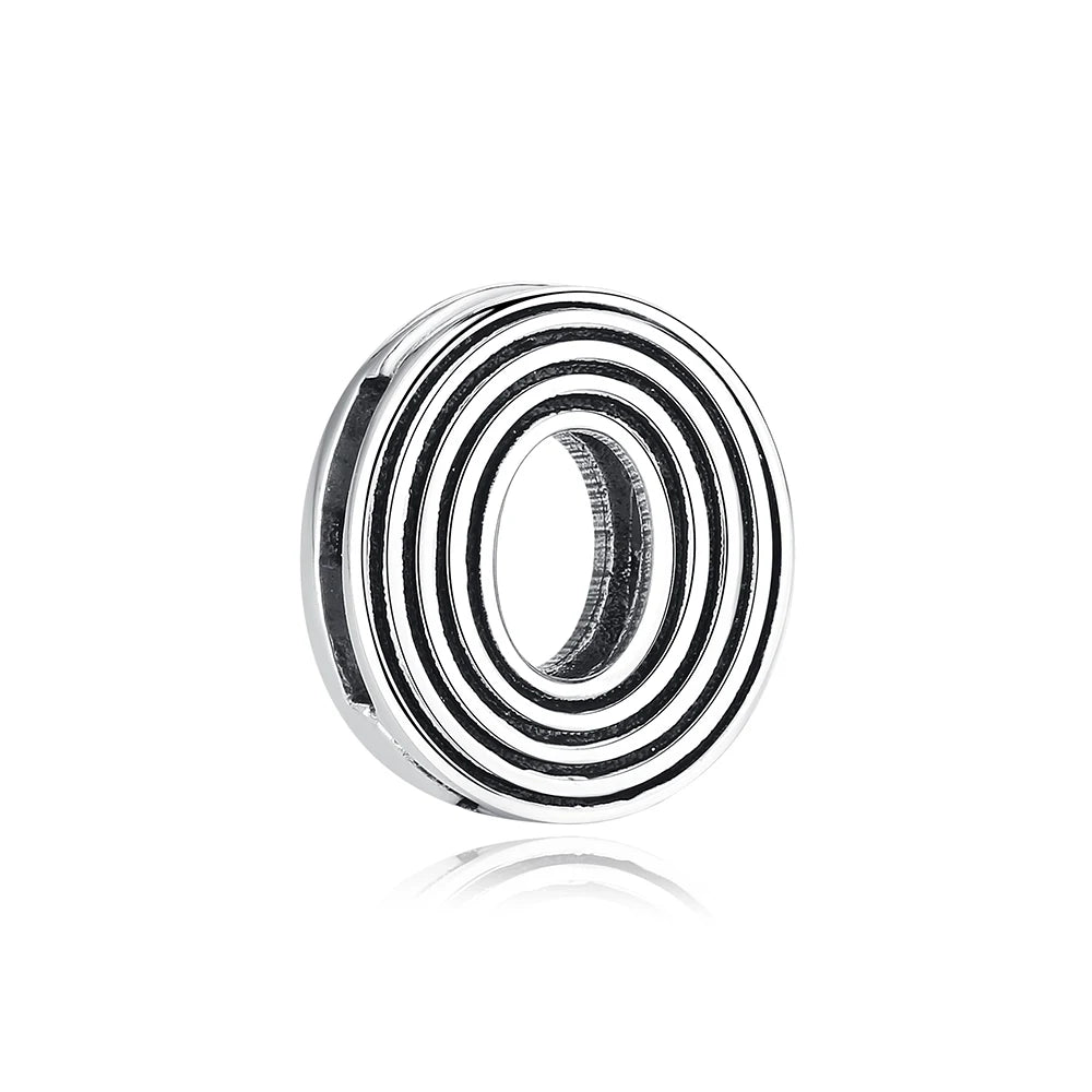 925 Sterling Silver Charms Beads Original Reflections Clip Heart Clover Crown Charm Fit Brand Bracelets Jewelry For Women