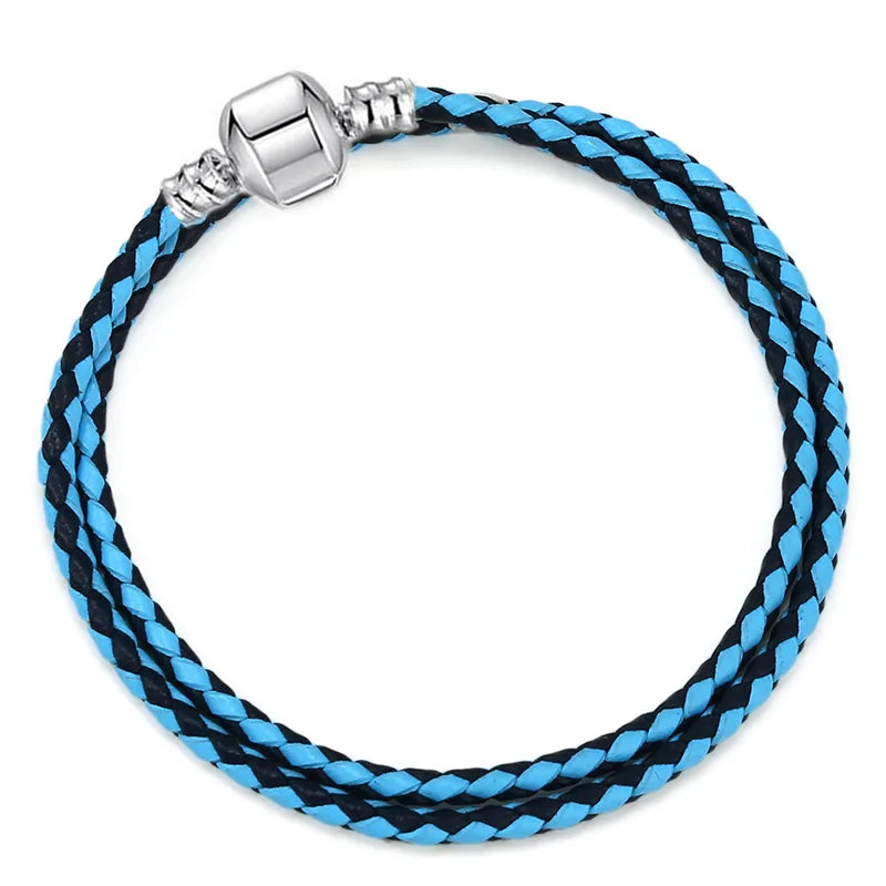 925% sterling silver charm bracelet for women's fashion classic telescopic butterfly bracelet original DIY high-quality jewelry