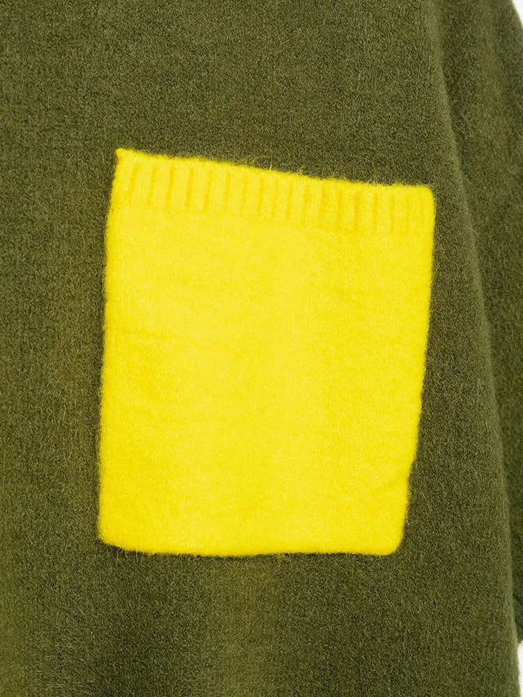 Women 2025 Autumn Winter New Sweater Turtleneck Short sleeve Knitted Pullover Korean Fashion Casual Pullover