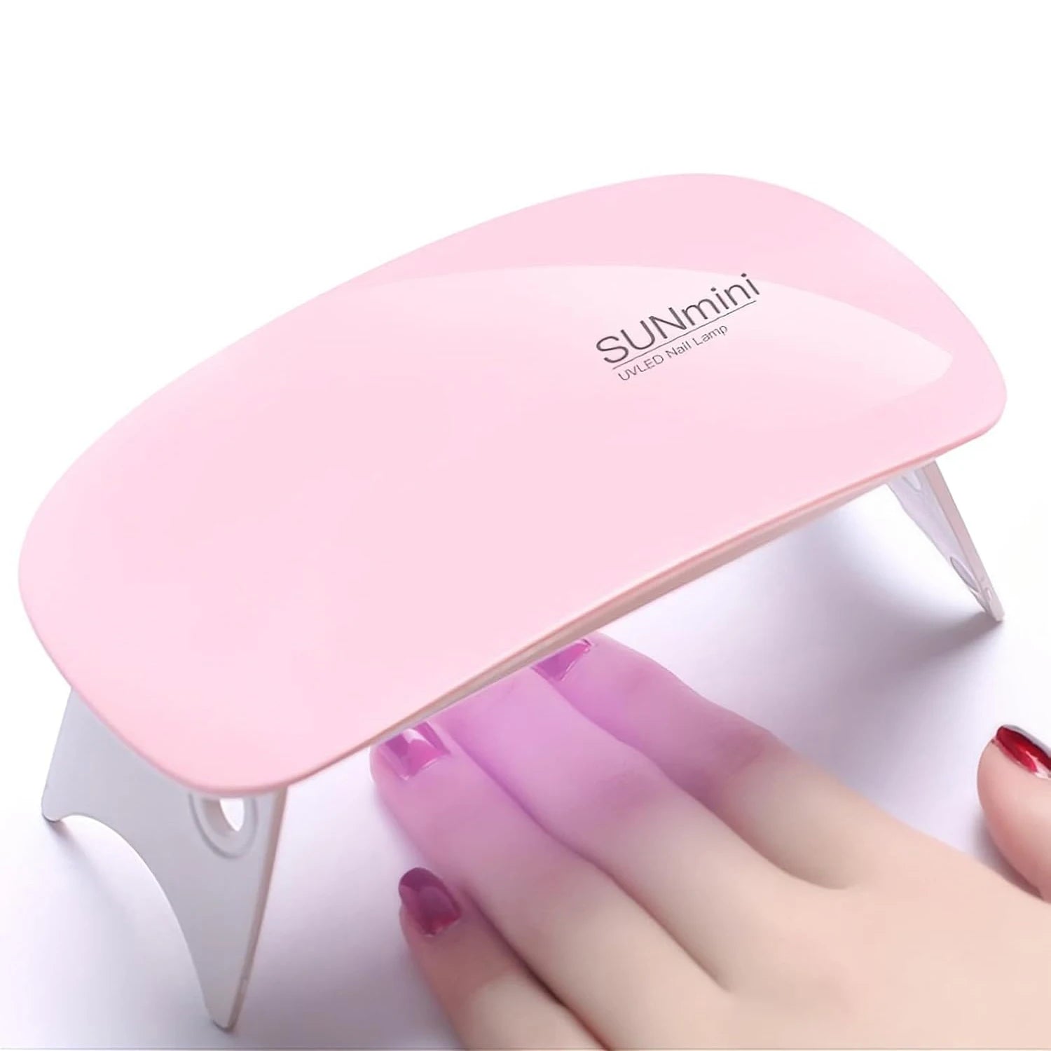 6W Mini Portable Nail Dryer, Rechargeable UV/LED Nail Lamp – Professional Manicure Tool for Salon & Home Use
