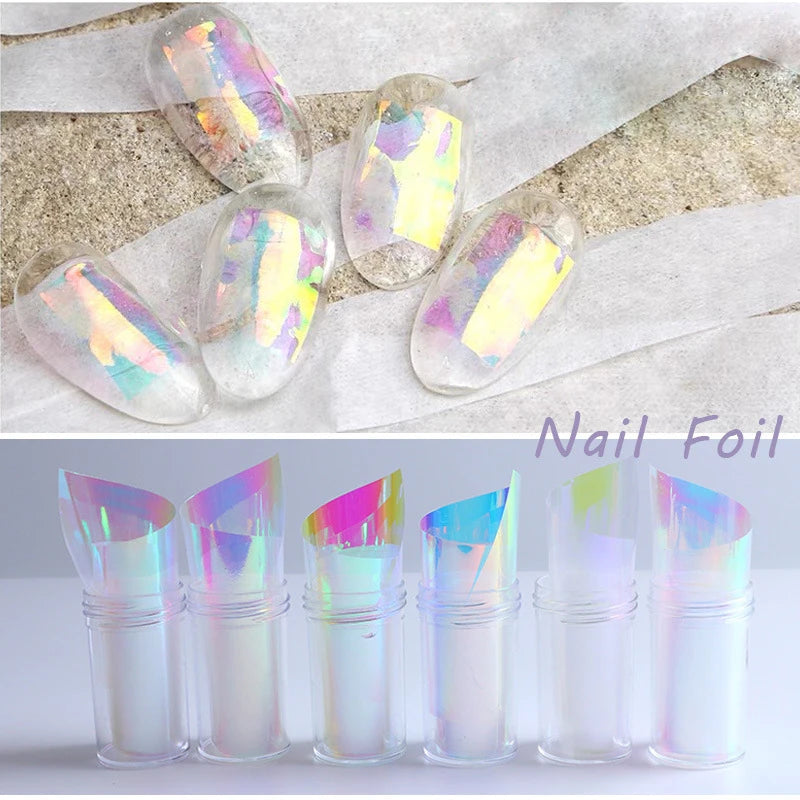 Nail Sticker Marble Pattern Nail Foil Nail Art Transfer Decals Slider Nail Water Decal Design Accessories Manicures Decorations