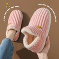 Fashion Fuzzy Women Shoes Indoor House Shoes Outdoor Antiskid Women Shoes Winter Warm Cozy Shoes Women Soft Women Cotton Shoes