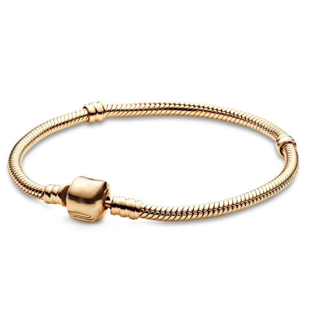 925% sterling silver charm bracelet for women's fashion classic telescopic butterfly bracelet original DIY high-quality jewelry