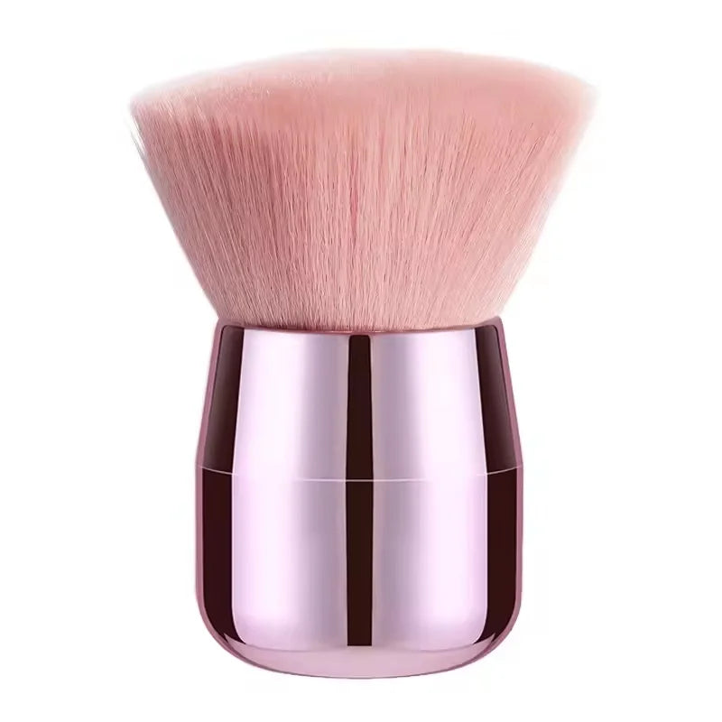 Fluffy Soft Mushroom Head Loose Powder Makeup Brush, Angled Contour Brush, Large Powder Contour Blush Makeup Brush