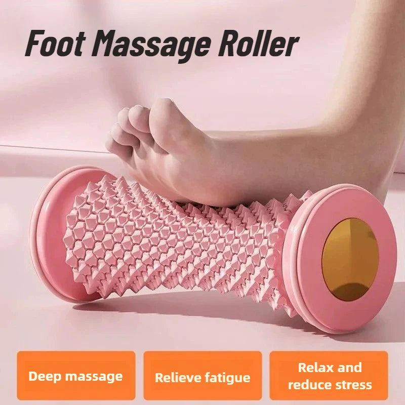 Foot Massager Plantar Fascia Roller Massage Roller Flat Feet Arch Trainer Muscle Relaxation Yoga Massage Ball Foot Care Tool