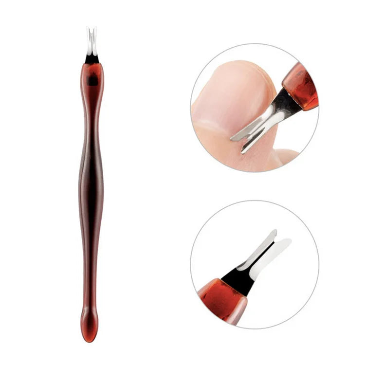 Nail Cuticle Scissors, Stainless Steel Beauty Nail Clippers, Diagonal Tip Cuticle Nipper for Dead Skin and Hangnails.