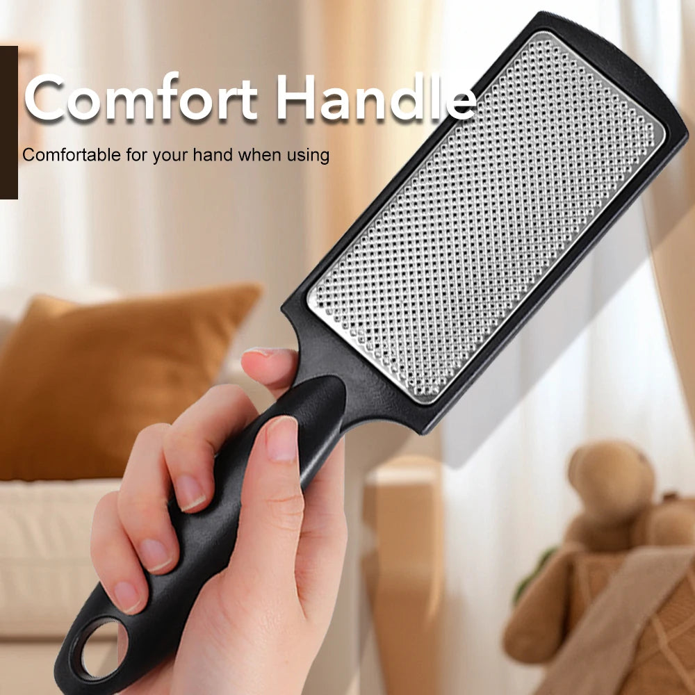 1Pcs Pedicure Tool Rasp Foot File Professional Foot Care Removes Hard Skin Callus Remover Feet Scrubber Wet & Dry Use