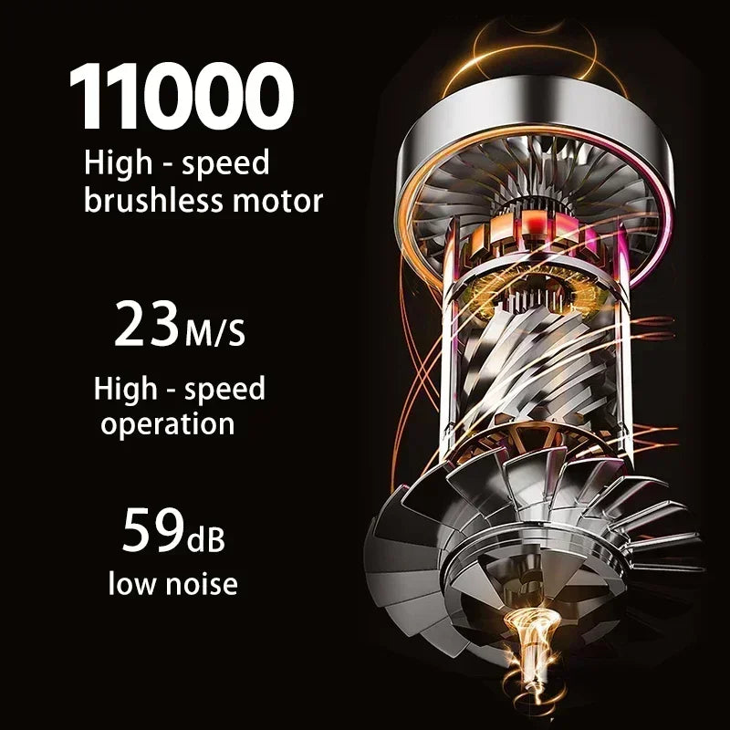 2025 New 2-in-1 Hair Straightener & Dryer Combo - Smartly Controlled Negative Ion Heating Plates, Suitable for Home Hair Styling