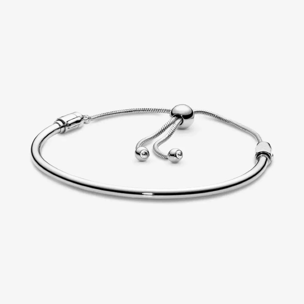 925% sterling silver charm bracelet for women's fashion classic telescopic butterfly bracelet original DIY high-quality jewelry