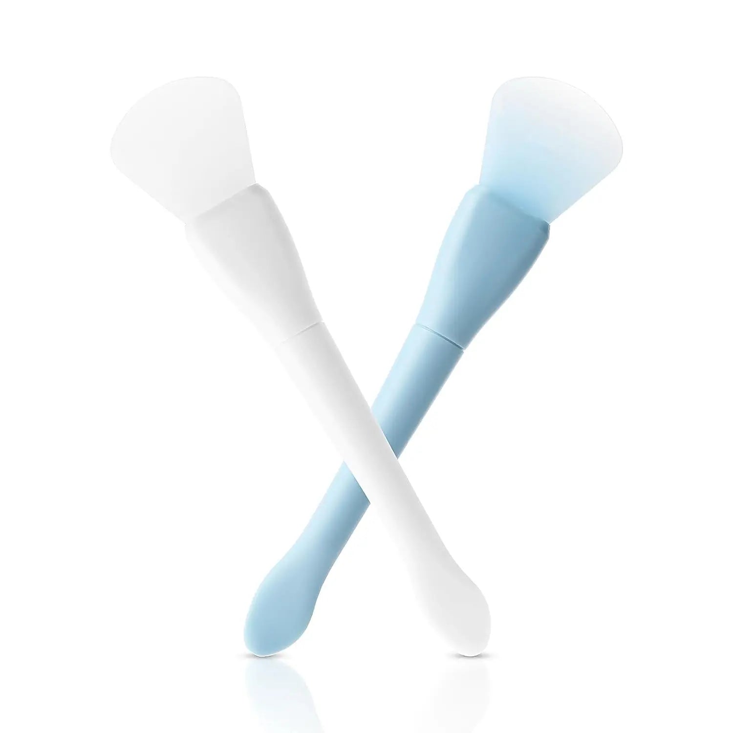 Silicone Face Mask Brush, Portable Soft Dual-Ended Moisturizing Mask Brush for Applying Cream & Lotion - Beauty Tool