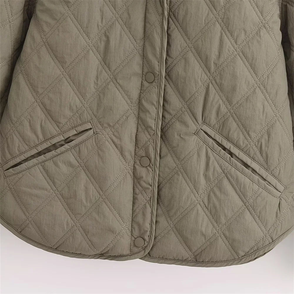 2024 Autumn/Winter New Product Fashion Casual Women's Round Neck Loose Long Sleeve Hooded Jacket Top