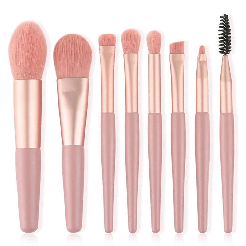 13 PCS Makeup Brushes Set Eye Shadow Foundation Women Cosmetic Brush Eyeshadow Blush Beauty Soft Make Up Tools Bag
