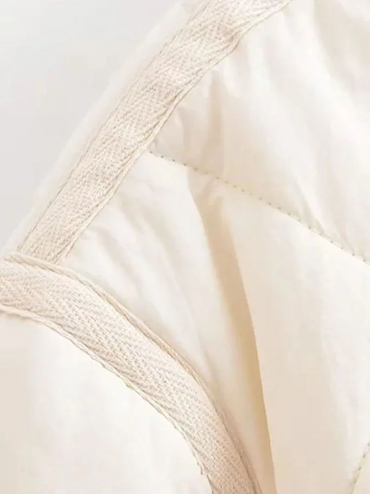 Women 2025 Autumn Solid Single-breasted Jacket Fashion Autumn Winter Long Sleeve Coat Versatile Comfortable Short Coat