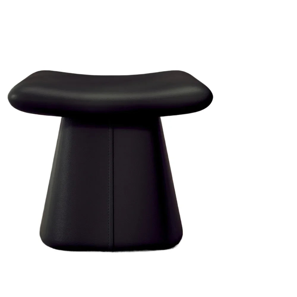 Designer Dressing Stool Makeup Bedroom Chair Nail Art Soft Seat Leather Seating Pier Home Light Luxury Shoeshine Stool