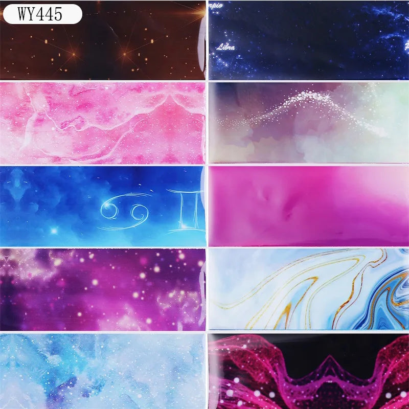 Nail Sticker Marble Pattern Nail Foil Nail Art Transfer Decals Slider Nail Water Decal Design Accessories Manicures Decorations