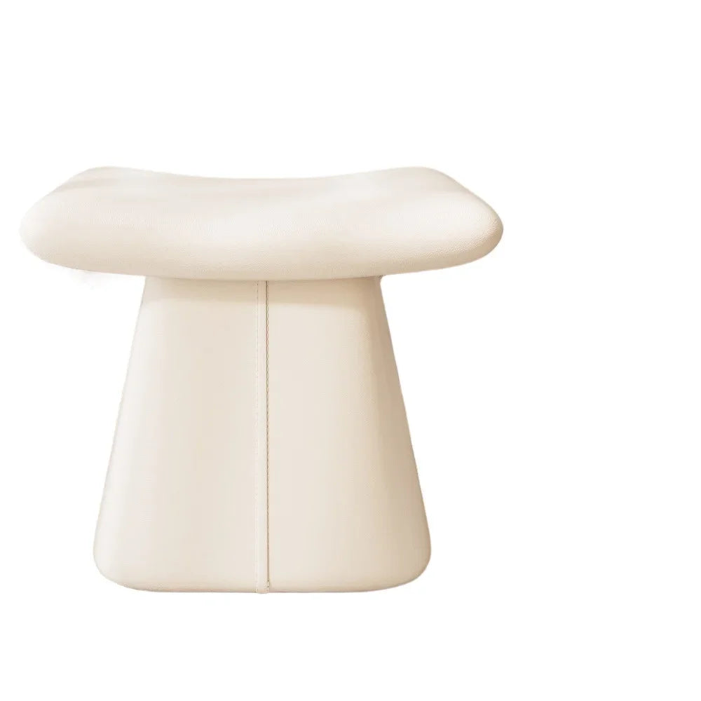 Designer Dressing Stool Makeup Bedroom Chair Nail Art Soft Seat Leather Seating Pier Home Light Luxury Shoeshine Stool